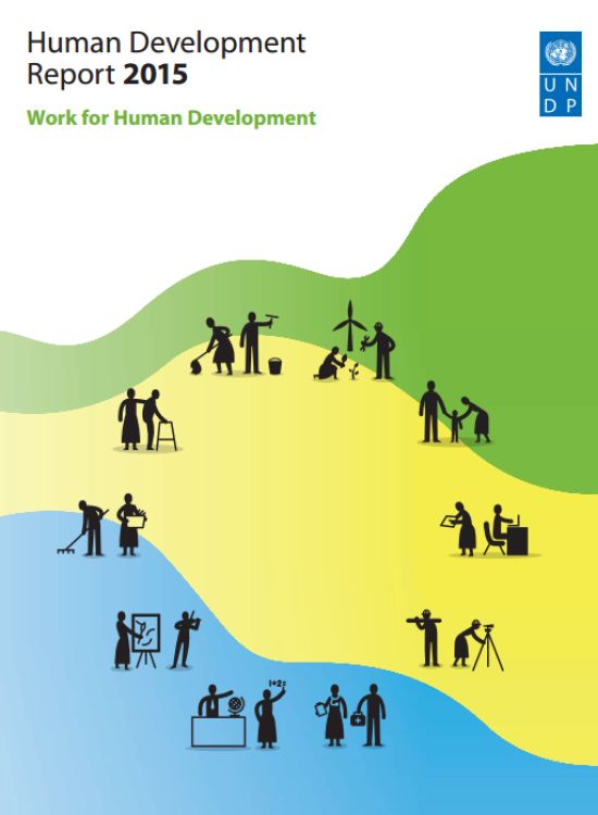 Publication report cover: Human Development Report 2015