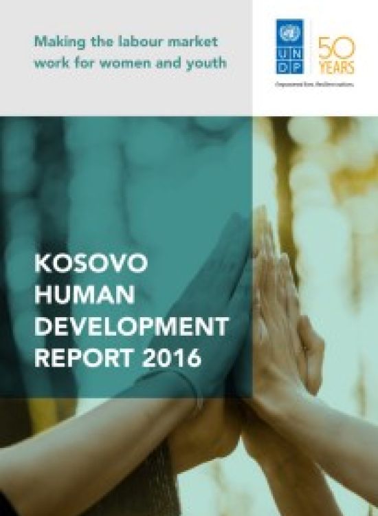 Publication report cover: Kosovo Human Development Report 2016