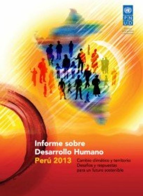 Publication report cover: Informe sobre Desarrollo Humano Perú 2013