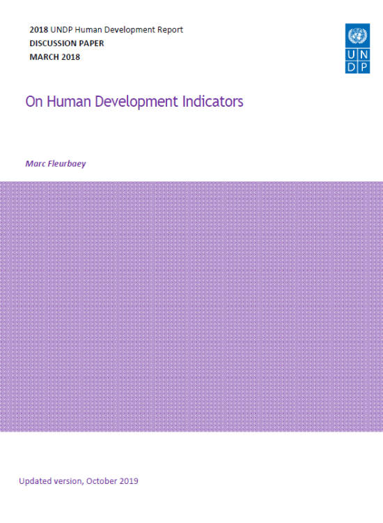 on-human-development-indicators-human-development-reports