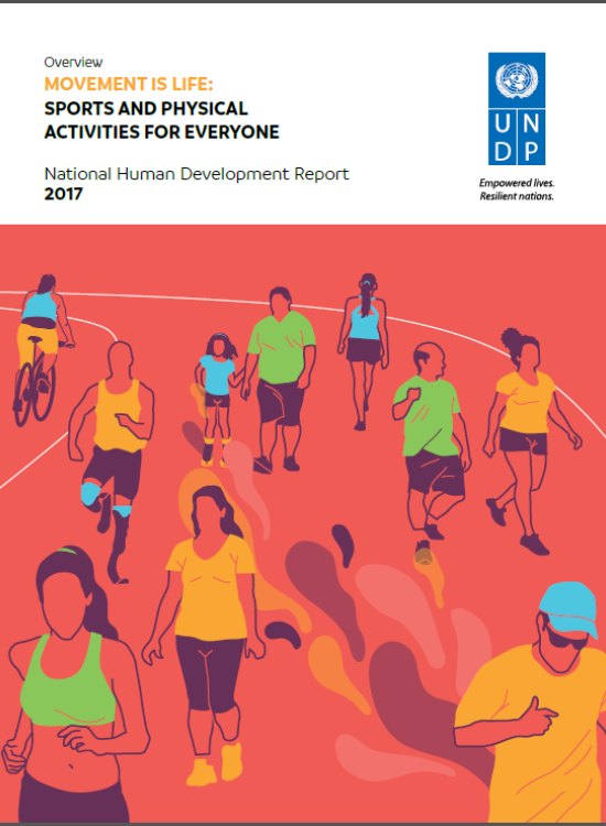 Publication report cover: National Human Development Report 2017: Brazil 
