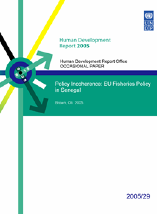 Publication report cover: Policy Incoherence: EU Fisheries Policy in Senegal