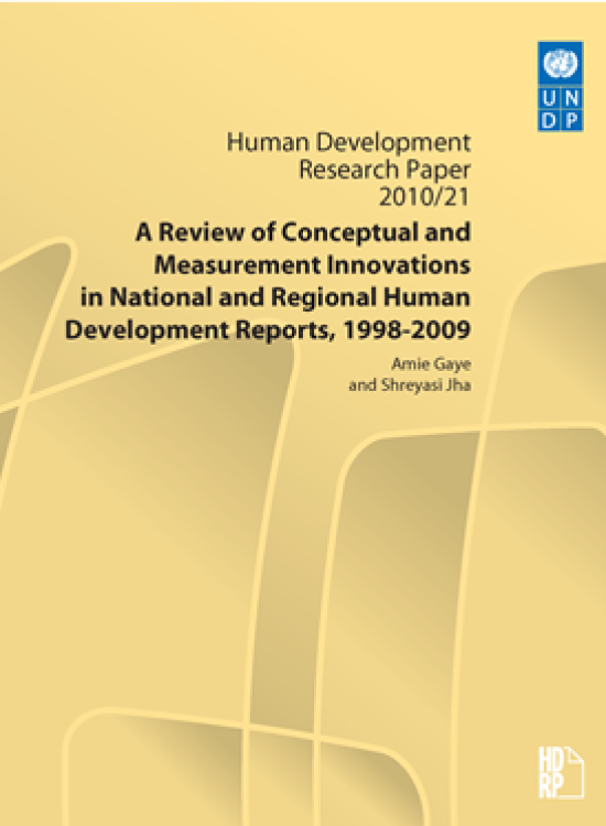 A Review Of Conceptual And Measurement Innovations In National And ...