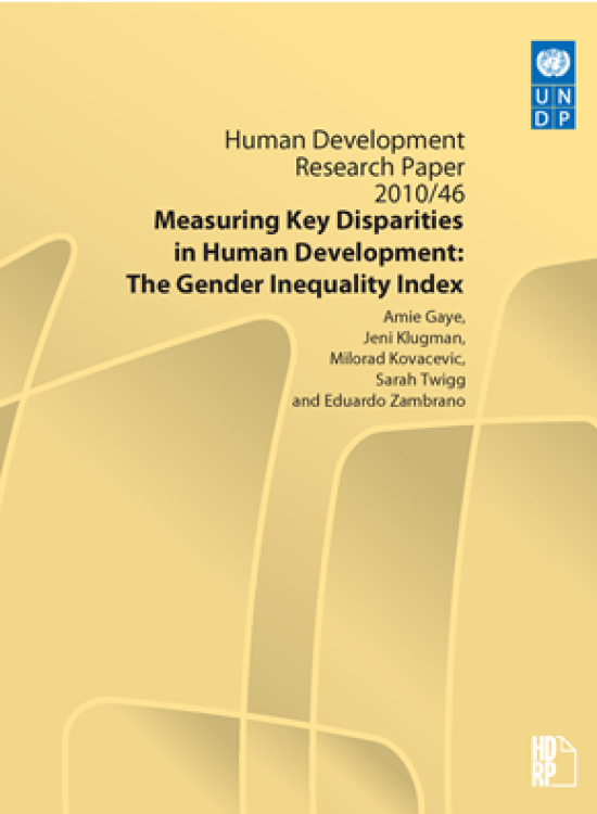 Measuring Key Disparities In Human Development | Human Development Reports