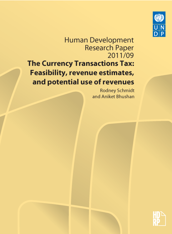 Publication report cover: The Currency Transactions Tax