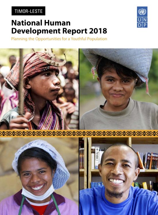 Publication report cover: National Human Development Report 2018: Timor-Leste