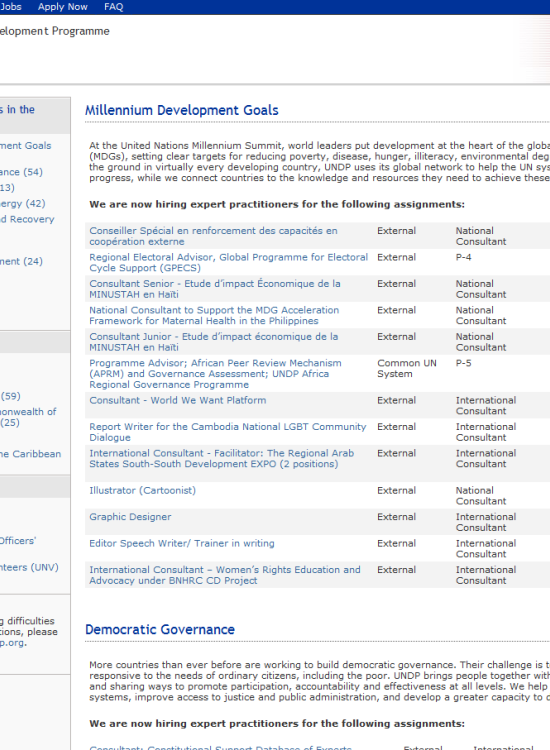 Publication report cover: Terms of Reference for NHDR Gender Expert