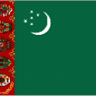 Flag: Turkmenistan