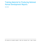HDI Training