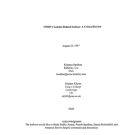 1998 Occasional Paper